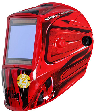 Маска сварщика "Хамелеон" ULTIMA 5-13 Panoramic Red /FUBAG