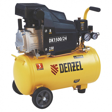 Компрессор воздушный DENZEL DK1500/24 Х-PRO