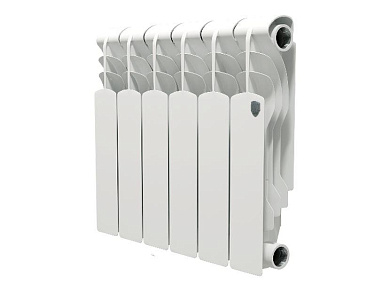 Радиатор биметаллический Royal Thermo Revolution Bimetall 350 - 6 секц.