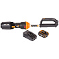 Аккумуляторная воздуходувка бесщеточная WORX WG543E, 20 В, 4 АЧ х 1, ЗУ 2А, коробка