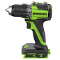 Дрель-шуруповерт акк. Greenworks DD560, 24V, б/щет, 30/60 Нм, 13мм, Anti-kickback, 2х2Ач,ЗУ, кор