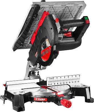Торцовочная пила  комбинированная ЗУБР ЗПТК-255-1800