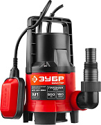 Дренажный насос для грязной воды ЗУБР, 550 Вт НПГ-М1-550