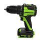 Дрель-шуруповерт акк. Greenworks DD345, 24V, б/щет, 27/45 Нм,13мм,1х2Ач,ЗУ,кор (3708307CUA)