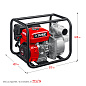 Мотопомпа бензиновая ЗУБР, МП-1000, 1000 л/мин