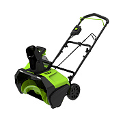 Снегоуборщик аккумуляторный Greenworks, 60V, 51 см, бесщеточный, c 1хАКБ 5Ач и ЗУ, арт. 2602907UG