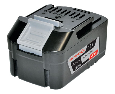 Аккумуляторный блок АПИ 4А/ч, 18В, Li-ion ИНТЕРСКОЛ