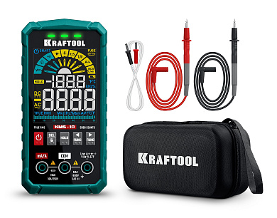 Смарт-мультиметр цифровой KRAFTOOL KMS-10