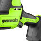 Пила сабельная акк. Greenworks GPT-CRS-25, 24V, б/щет, 0-3000/мин, рез 80 мм дер., LED, 1х4Ач,ЗУ,кор