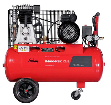 Компрессор масляный ременной FUBAG B4000B/100 СМ3
