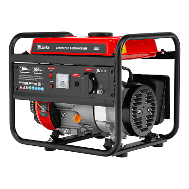Генератор бензиновый RS-1500, 1,1 кВт, 230В, ручной стартер// MTX