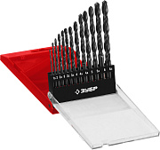 ЗУБР МАСТЕР 13шт(1.5-6.5мм), Набор сверл по металлу, сталь Р4М2, класс В