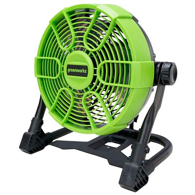 Вентилятор с гибридным питанием Greenworks G24FAN 24V/110-240V 3503407 аккумуляторный без АКБ и ЗУ