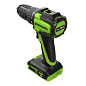 Дрель-шуруповерт акк. Greenworks DD345, 24V, б/щет, 27/45 Нм,13мм,1х2Ач,ЗУ,кор (3708307CUA)