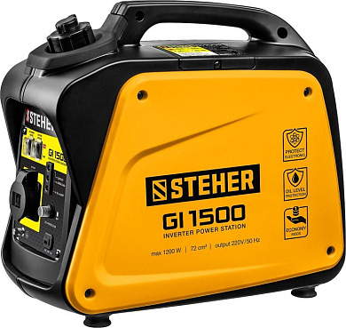 Генератор инверторный STEHER GI-1500