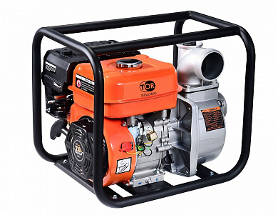 Мотопомпа бензиновая для грязной воды TOR KM80SP