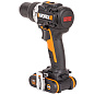 Дрель-шуруповерт ударная аккумуляторная WORX WX352.9, 60 Нм, 20В, бесщеточная, без АКБ и ЗУ