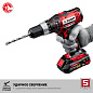 Дрель-шуруповерт аккумуляторная ЗУБР ДШУ-185-22