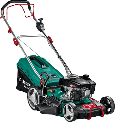 Бензиновая самоходная газонокосилка ЗУБР 460 мм 4.5 л.с.