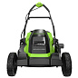 Газонокосилка аккумуляторная Greenworks GD24X2LM361, 2х24V, 36 см, бесщеточная, c 2хАКБ 4Ач и ЗУ