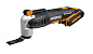 Реноватор аккумуляторный WORX WX678, 20В, 1*2,0Ач, кейс