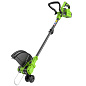 Триммер аккумуляторный Greenworks G40LT331, 40V, 33 см, с 1хАКБ 4Ач и ЗУ (2113507UB)