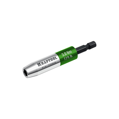Динамометрический адаптер для бит KRAFTOOL FIX-TORQ 3.0 Нм