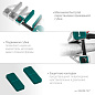 Пистолетная струбцина KRAFTOOL Extrem-1270/95 1270x95мм, 32228-127 32228-127_z01