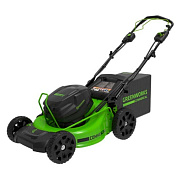 Газонокосилка  аккумуляторная самоход Greenworks GC82LM51SP2K2, 82V, 51 см, бесщ, c 1хАКБ 5 Ач и ЗУ
