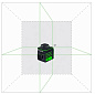 Лазерный уровень ADA CUBE 2-360 GREEN Professional Edition