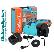 Аккумуляторная УШМ Sturm! CAG1276C 1BatterySystem12V