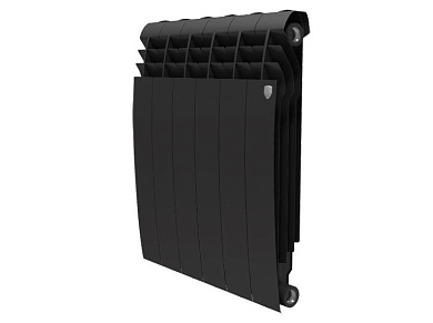 Радиатор биметаллический Royal Thermo BiLiner 500 new/Noir Sable - 6 секц.