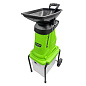 Измельчитель садовый электрический Greenworks GW-2800SD, 220 В, 2800 Вт с контейнером (2208007)