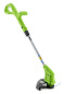 Триммер аккумуляторный Greenworks G24LT30 Basic, 24V, 25 см, без АКБ и ЗУ