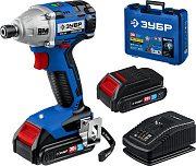 Винтоверт аккумуляторный ЗУБР 20В бесщеточный Профессионал GVB-250-22