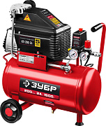 Компрессор воздушный безмасляный, 200 л/мин, 24 л, 1500 Вт, ЗУБР