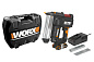 Аккумуляторный Гвозде-скобозабиватель WORX WX840 20В, 2Ач х1, ЗУ, кейс