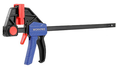 Струбцина 60x300мм быстрозажимная WORKPRO