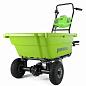Садовая тележка самоходная Greenworks G40GC, 40V, 106 л, без АКБ и ЗУ (7400007)