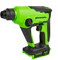 Перфоратор акк. Greenworks GD24SDS1, 24V, б/щет, SDS+, 1,2 Дж, 4800 уд/мин, 12 мм, без АКБ и ЗУ