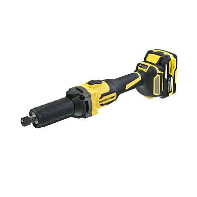 HSG1868 Машина шлифовальная прямая аккумуляторная Hanskonner, цанга 6мм,подсветка, АКБ 4,0Ач,ЗУ