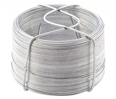 Проволока стальная, оцинкованная 0.7 мм, длина 75 м Сибртех