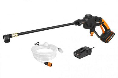Мойка высокго давления WORX WG620E, 20В, 2Ач х1 + ЗУ