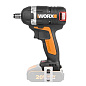 Гайковерт аккумуляторный WORX BL WX279.9, 20В, бесщеточный, без АКБ и ЗУ