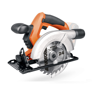 Дисковая пила аккумуляторная WORX WX529.9, 20В, без АКБ и ЗУ