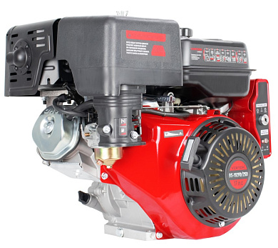 Двигатель VERTON GARDEN BS-192FD/25D (445 см3, 12,5кВт/17л.с,Ø вала 25мм, ручн/эл. зап, замок зажиг)